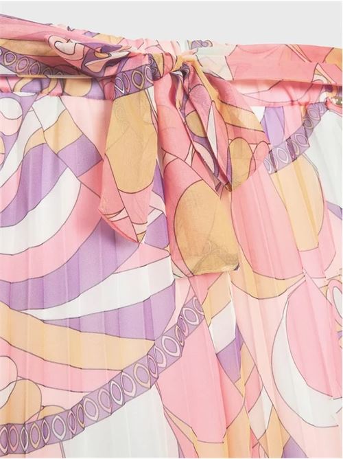 chiffon pleated wrap skirt GUESS | J6GD21 WA2T0P33Y